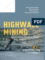 Highwall Mining Explotacion Superficial
