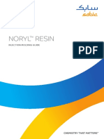 SABIC NORYL Resin Injection Molding Processing Guide
