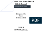 User Manual BIDUK KAJ Untuk Admin Paroki PDF