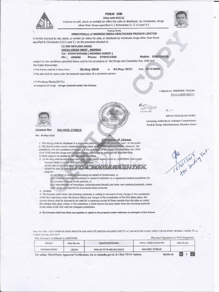 Form 20B | PDF