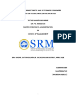 Ram BOP Marketing Mini Project PDF