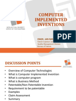 Computer Implemented Invention (August 2019)
