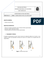 Guía. Calibración Estática de Un Resorte PDF