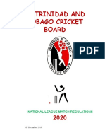 TTCB - League Matches For 2020 - Final For 2 Day Matches PDF