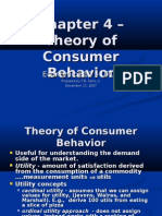 Chapter 4 - Theory of Consumer Behavior