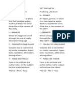 SIFT Method for analyzing literature