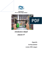 Cover Page Intro To Retail Industry