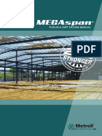 Metroll Megaspan Purlin & Girt Design Manual PDF