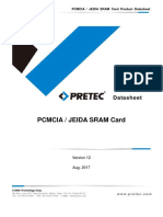 Sram Datasheet Pretec 2017aug