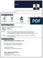 Sample CV