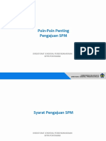 Poin-Poin Penting Pengajuan SPM