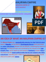 The Rise and Fall of the Mauryan Empire
