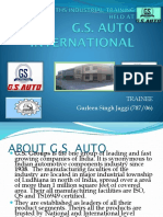 INDUSTRIAL TRAINING Presentation