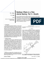 7) Nonlinear Effects in A Plain Journal Bearing Part 2-Results