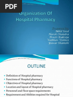 Hospital Pharmacy Layout and Design | PDF | Pharmacy | Medicinal Chemistry