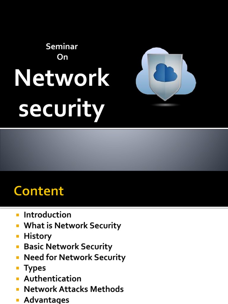 Network Security | PDF | Computer Network | Computer Security