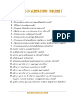 Clase de Conversación Internet PDF