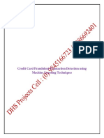 CreditCard - Fraud - Mini Project