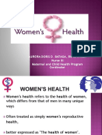 WOMEN’S HEALTH 2019with VIDEO.pptx