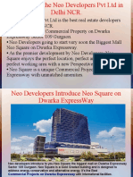 New Commercial Project On Dwarka Expressway - Neo Developers