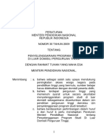 Permen 30 2009 PDF