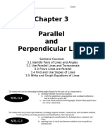 Chap 3 Parallel and Perpendicular Lines
