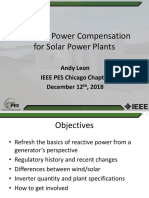 IEEE PES Chicago ReactivePowerForSolarPlants