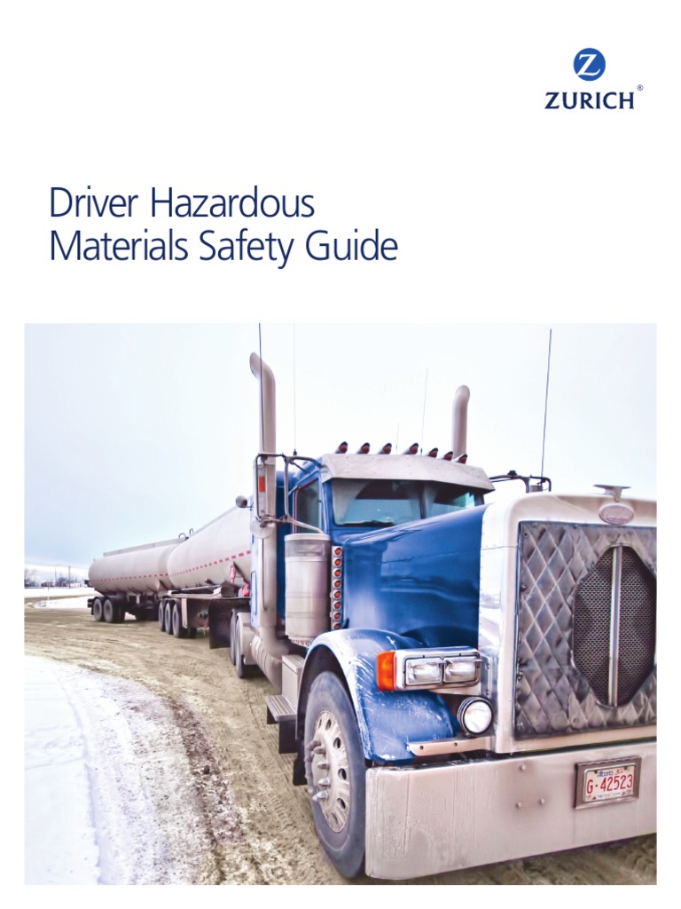 Driver Hazardous Materials Safety Guide PDF | PDF | Dangerous Goods ...