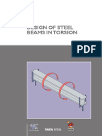 Design of Steel Beam in Torsion PDF