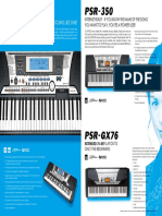 PSR550 Catalogue PDF