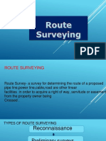 Route Survey