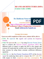 DSP Processors and Architecture-Unit-I