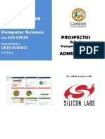 B.tech DataScience Cse