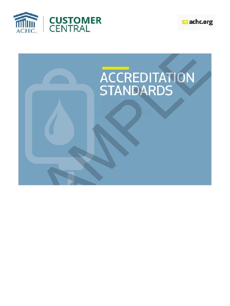 ACHC Standards for Community Retail Pharmacy | PDF | Confidentiality ...