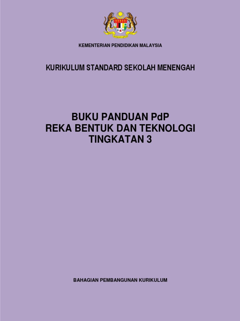 Buku Panduan Pdp Rbt Tingkatan 3 Terkini Pdf