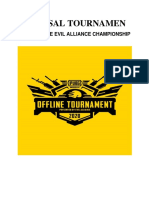 Proposal Tournament Offline Pubg Mobile