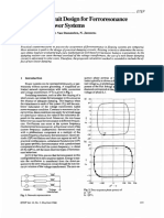 Damping Circuit Design For Ferroresonance in Floating Power Systems