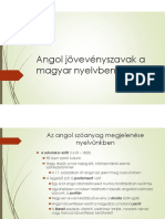 Angol Jovevenyszavak