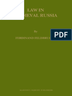 Law in Medieval Russia PDF