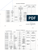 UG Annual Examinations Scheme 2019-20