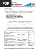 Teacher III Reclassification Application | PDF