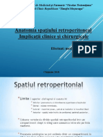 Anatomia spatiului retroperitoneal