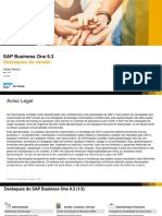 Webinar - Principais Funcionalidades - SAP Business One 9.3