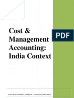 CMA - Assignment - Cost and Management Accounting - Indian Context - Sec A - 001, 031, 033, 036, 041-1_final.pdf