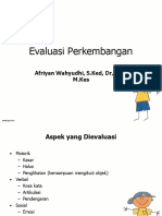 Evaluasi Perkembangan PDF