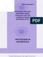 INTEGRACION DEL METABOLISMO - Bioquimica - Cap 27