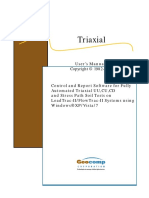 TRIAXIALSoftwareManual2011 PDF
