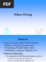 NOAA CNS Oxygen Exposure Limits Guide | PDF | Scuba Diving | Gases