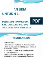 MASUKAN DAN KLARIFIKASI  H1