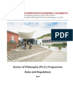 SIU PHD Rule Book